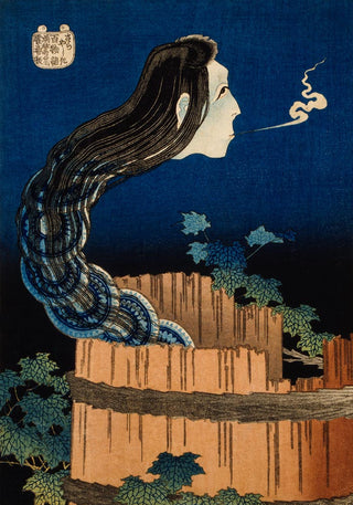 Japanese Spirit Smoker – Fine Art | Canvas | Katsushika Hokusai