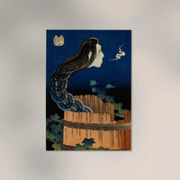 Japanese Spirit Smoker – Fine Art Canvas Katsushika Hokusai Ukiyo-e Kunstdruck — Ansicht 2