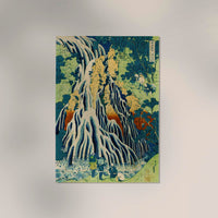 Shimotsuke Waterfall – Hokusai Poster | Japanische Kunst | UV-beständig — Ansicht 2