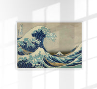 The Great Wave of Kanagawa Poster – Hokusai Kunstdruck UV-beständig — Ansicht 1