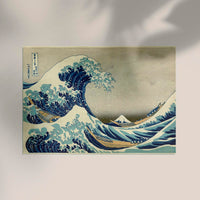 The Great Wave of Kanagawa Poster – Hokusai Kunstdruck UV-beständig — Ansicht 3