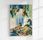 Yoro Waterfall by Hokusai Poster – Fine Art Print UV-beständig Japanisches Naturmotiv