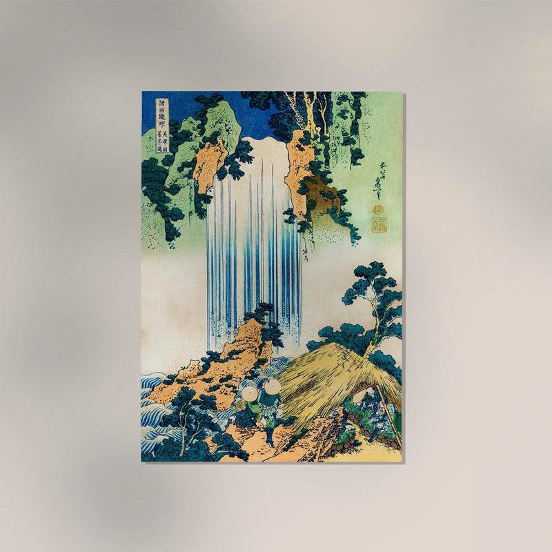 Yoro Waterfall by Hokusai Poster – Fine Art Print UV-beständig Japanisches Naturmotiv — Ansicht 2