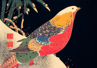 Golden Pheasant by Jakuchu – Fine Art Print UV-resistant Canvas — Ansicht 3