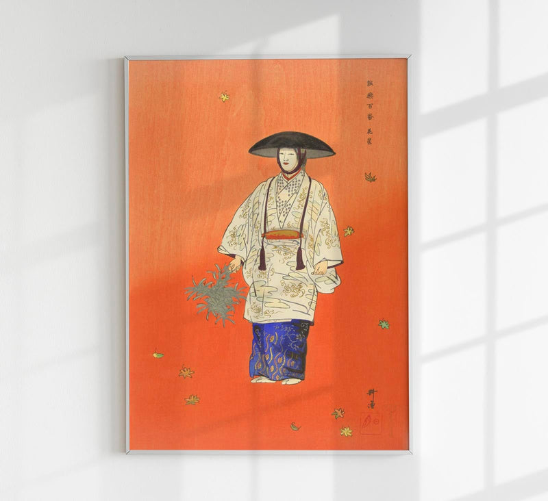 Red Actor by Kogyo – Japanischer Kunstdruck — Patroa Studio