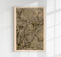 White Plum Blossoms and the Moon – Ito Jakuchu Art Print Fine Art Print