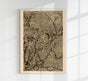 White Plum Blossoms and the Moon – Ito Jakuchu Kunstdruck Fine Art Print
