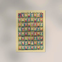 Sumo Wrestlers Chart Poster – Japanese Figure Illustration Patroa Studio — Ansicht 2