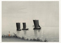 Fishing Boats by Ohara Koson Poster – Japanischer Holzschnitt | Fine Art Print — Ansicht 3