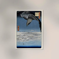 Jumantsubo Plain at Susaki Art Print by Hiroshige – UV-resistant, Berlin Craftsmanship — Ansicht 2