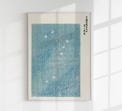 Blue Lake by Taguchi Tomoki - Fine Art Print Japanese modern