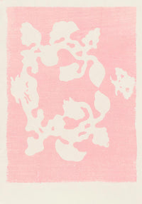 Pink Woodblock Pattern by Taguchi Tomoki – Japanisches Design Kunstdruck | UV-beständig | Fine Art Print — Ansicht 3