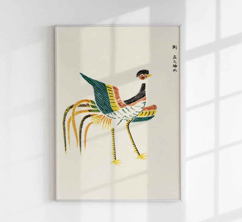 Japanese Cranes by Taguchi Tomoki Nr 1 – Fine Art Poster UV-beständig Atelierdruck — Patroa Studio