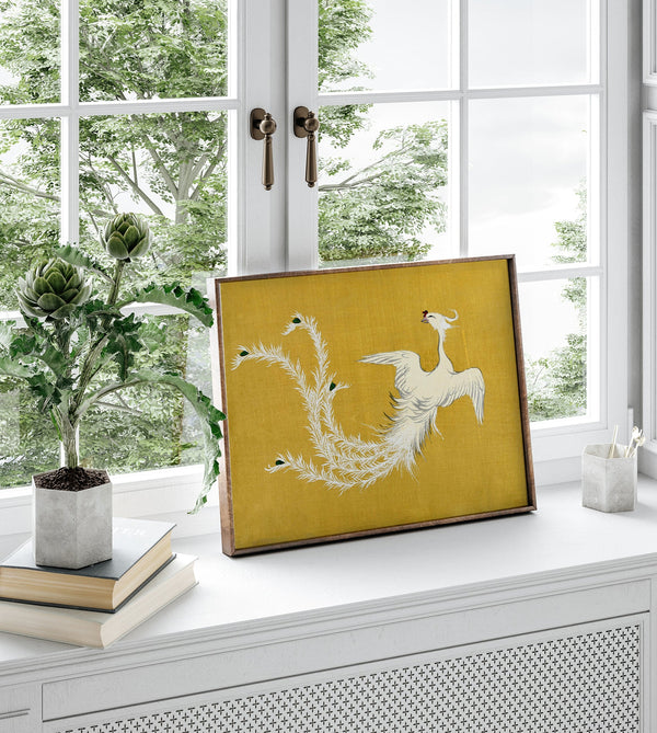 White Phoenix by Kamisaka Sekka – Japanische Kunst Fine Art Print