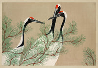 Cranes from Momoyogusa – Fine Art Print | Japanische Kunstposter — Ansicht 4