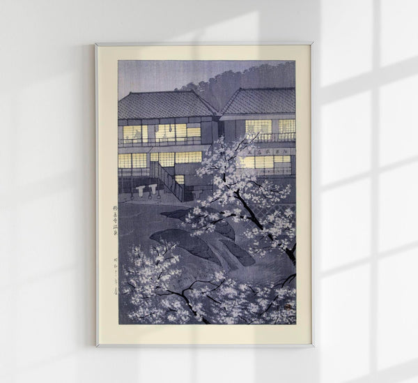 Hot Springs of Shuzenji – Shirô Kasamatsu Poster | Fine Art Print | UV resistant