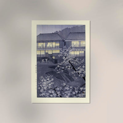 Hot Springs of Shuzenji – Shirô Kasamatsu Poster | Fine Art Print | UV resistant