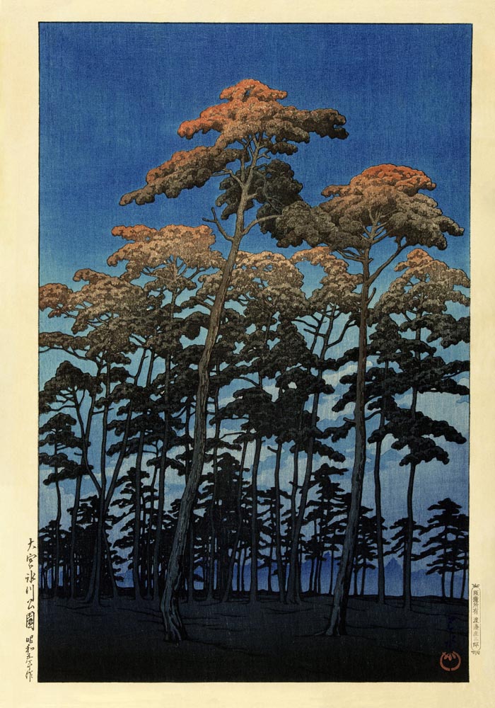 Hikawa Park in Ōmiya – Fine Art Print UV-resistant | Patroa Studio — Ansicht 3