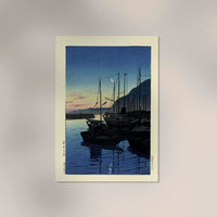 Morning in Beppu – Hasui Print | Fine Art Poster | UV-resistant — Ansicht 2