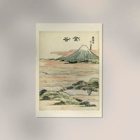 Kanaya at 25th Station – Fine Art Canvas Hokusai Ukiyo-e Art Print — Ansicht 2
