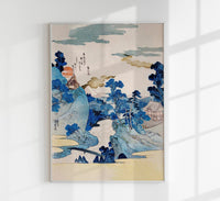 Fuji no Yukei by Utagawa Kuniyoshi Poster – Ukiyo-e Fine Art Print — Ansicht 1