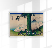 Daily Life in Kai Province by Hokusai – Art Print Poster — Ansicht 1
