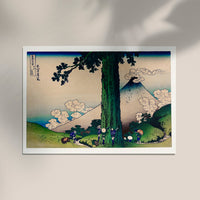 Daily Life in Kai Province by Hokusai – Art Print Poster — Ansicht 2