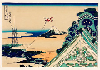 Japanese City Daily Life by Hokusai Nr 1 – Fine Art Poster | UV-beständig | Atelierdruck Berlin