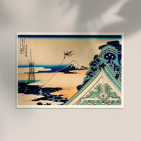 Japanese City Daily Life by Hokusai Nr 1 – Fine Art Poster UV-beständig — Ansicht 2