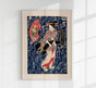 Geisha in Pink Kimono by Keisai Eisen – Ukiyo-e Fine Art Print
