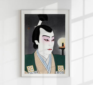 Japanese Actor by Natori Shunsen – Fine Art Poster | UV-beständig | Atelierdruck Berlin