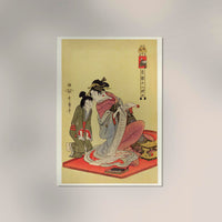 The Hour of a Dog by Kitagawa – Poster | Kunstdruck | japanischer Holzschnitt — Ansicht 2