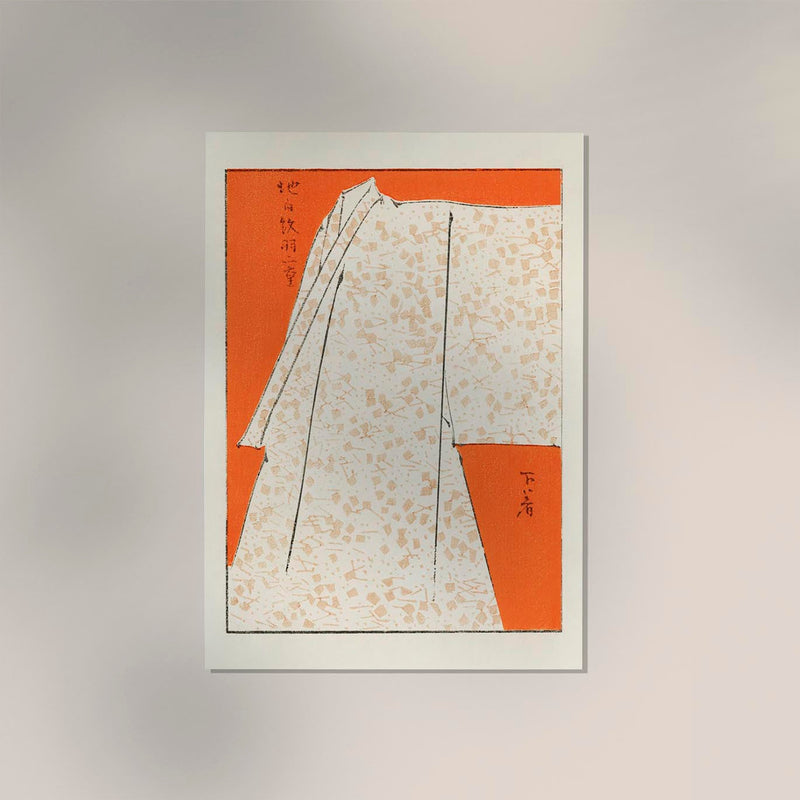 Japanese Robe - Fine Art Canvas by Watanabe Seitei — Ansicht 2
