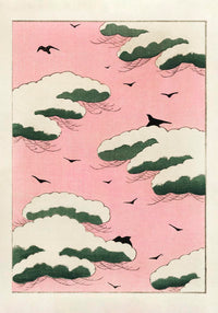 Pink Sky Japanese Art Poster – Japanische Ästhetik Fine Art Print UV-beständig — Ansicht 4