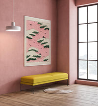 Pink Sky Japanese Art Poster – Japanische Ästhetik Fine Art Print UV-beständig — Ansicht 2