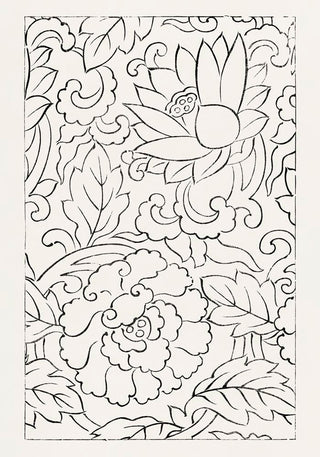 Vintage Japanese Woodblock Print Nr 7 – Japanische Kunst | Fine Art Print | Ästhetisches Design