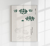 Vintage Japanese Woodblock Print Nr. 10 – Fine Art Print | UV-resistent | Made in Berlin — Ansicht 1