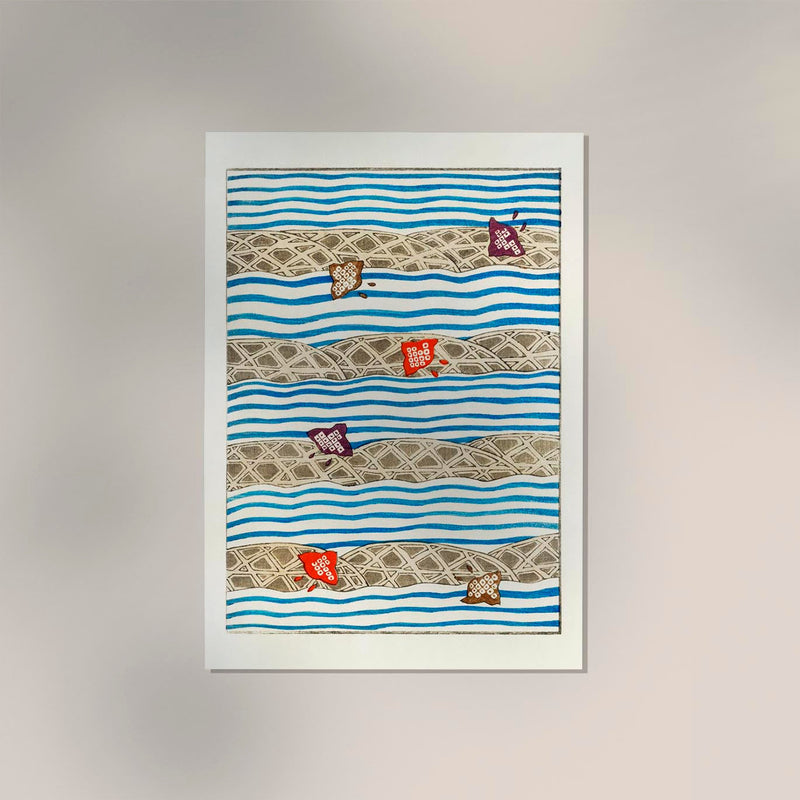Japanese Pattern – Bijutsu Sekai by Watanabe Seite | Fine Art Print UV-resistant — Ansicht 2