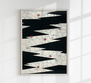 Japanese Kimono Pattern – Bijutsu Sekai by Watanabe Seite | Fine Art Print | UV-beständig