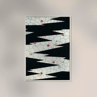 Japanese Kimono Pattern – Bijutsu Sekai Art Print UV-resistant Fine Art Print — Ansicht 2