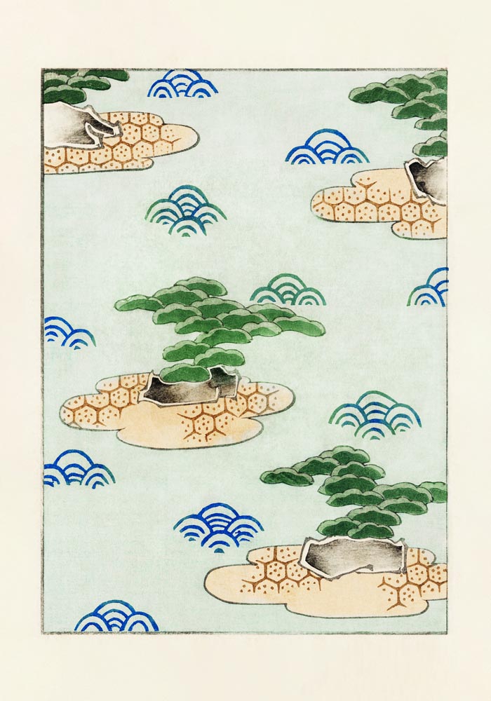 Japanese Pattern – Shin-Bijutsukai | Art Poster | Fine Art Print UV-beständig — Ansicht 3
