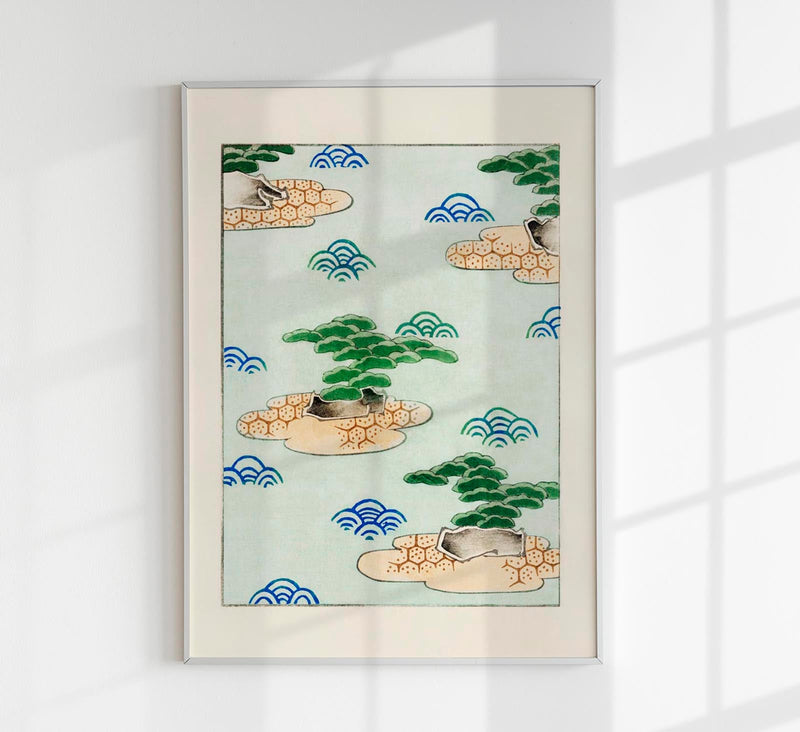 Japanese Pattern – Shin-Bijutsukai | Art Poster | Fine Art Print UV-beständig — Patroa Studio