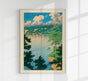 Akisu Lake – Hasui Kawase | Shin-Hanga Woodblock Print | Japanese Landscape