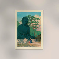 Great Buddha at Kamakura by Hasui – Art print Japanese woodcut — Ansicht 2