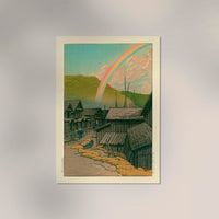 Kanitamachi – Fine Art Canvas | Kawase Hasui | Shin-Hanga Kunstdruck — Ansicht 2