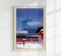 Tenno Temple, Osaka by Hasui – Japanische Kunst Fine Art Print UV-resistent