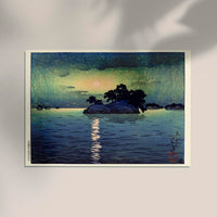 Matsushima Mondnacht Hasui – Fine Art Poster | Shin Hanga — Ansicht 2