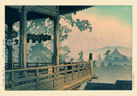 Nigatsudo Temple, Nara by Hasui Poster – Japanese Woodblock Print Shin-Hanga Fine Art — Ansicht 3