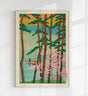 Spring in Arashiyama by Hasui – Japanische Frühlingslandschaft Fine Art Poster