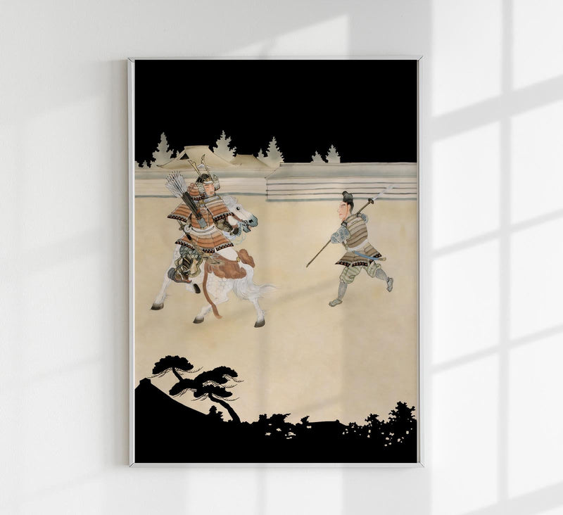 The Samurai Battle Kimono – Art Poster Fine Art Print UV-beständig — Patroa Studio